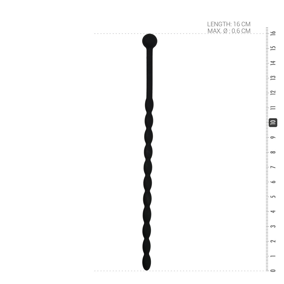 Sinner Gear Gerippter Silikon-Dilator – 4–6 mm – Produktansicht 4