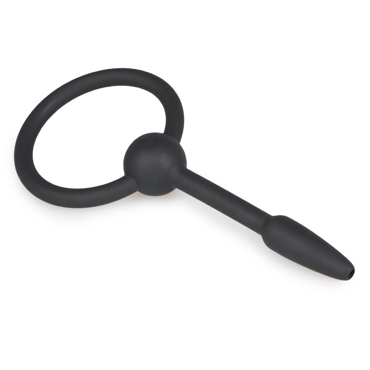 Sinner Gear Hohler Penis-Plug mit Griff-Ring – Produktansicht 2