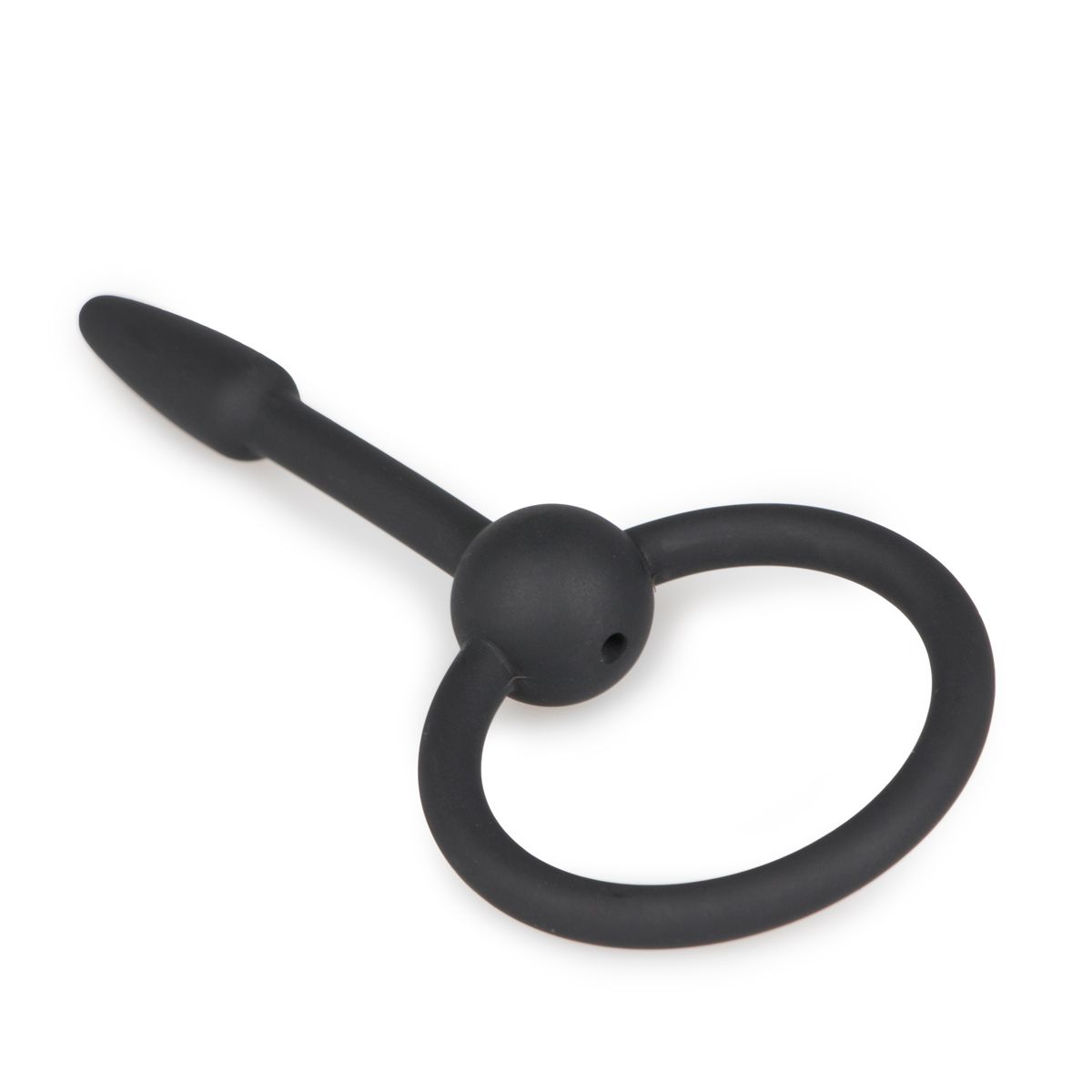 Sinner Gear Hohler Penis-Plug mit Griff-Ring – Produktansicht 3