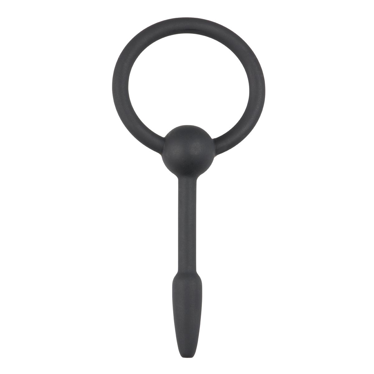 Sinner Gear Hohler Penis-Plug mit Griff-Ring – Produktansicht 1