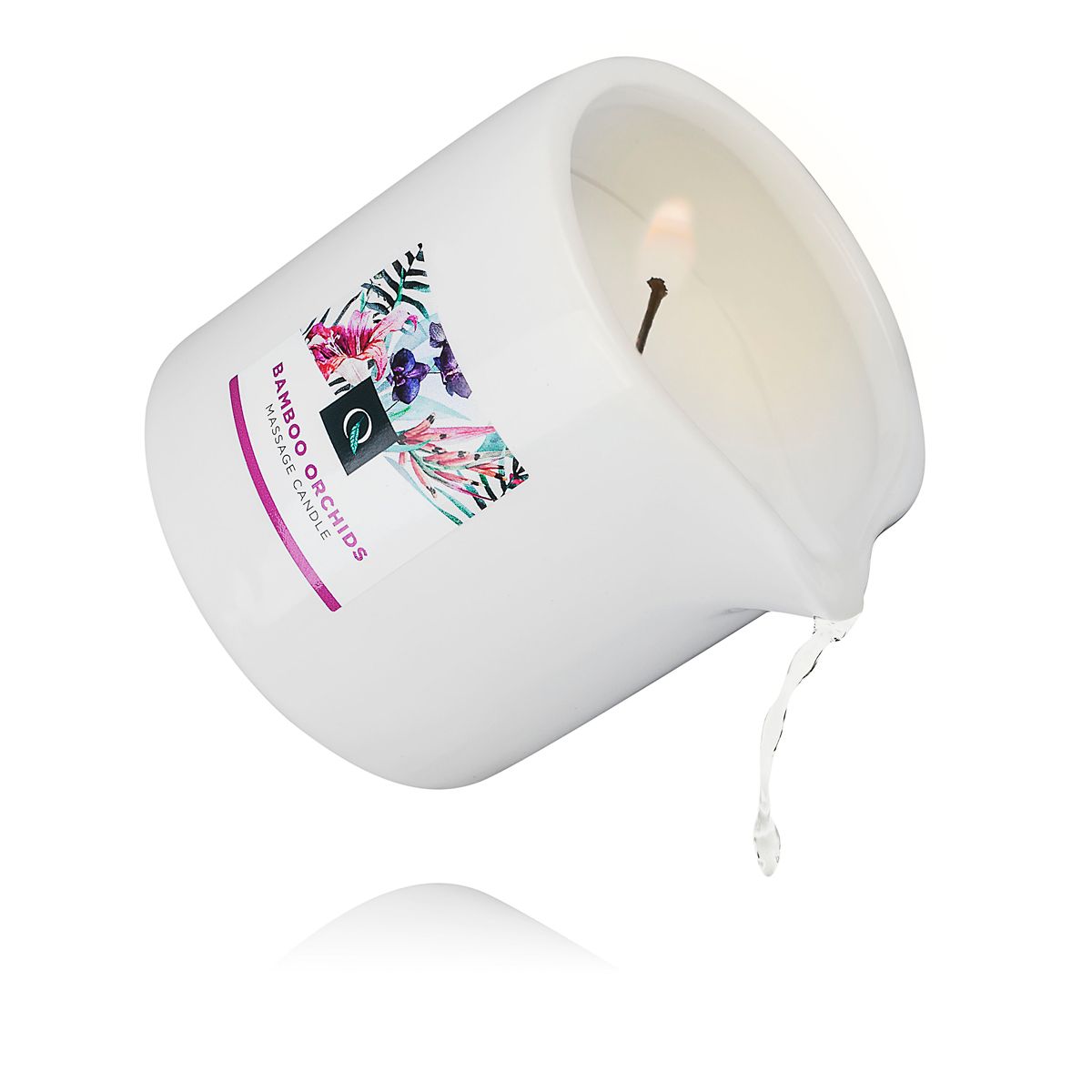 Exotiq Massagekerze Bamboo Orchids – Produktansicht