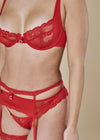 Obsessive – Heartina Strumpfhalter-Set