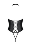Passion Nancy Ouvert Bodysuit – Schwarz