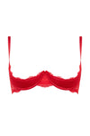 Christine – Spitzen-Viertel-Cup-BH Marzia – Rot