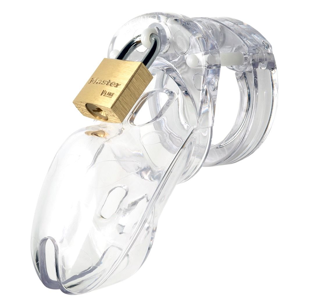 CB-X CB-3000 Keuschheitskäfig – Transparent, 37 mm – Produktansicht 1