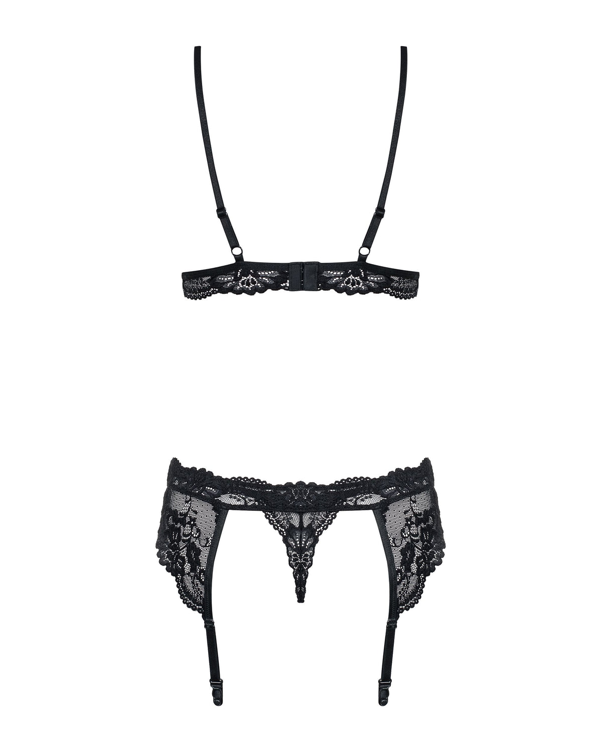 Obsessive – 3-teiliges Spitzen-Dessous-Set
