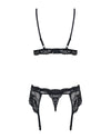 Obsessive – 3-teiliges Spitzen-Dessous-Set