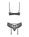 Obsessive – Fabulous Strumpfhalter-Set – Schwarz