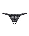 Obsessive 831 Ouvert-String – Schwarz
