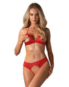 Obsessive – 870 SEC 3 – 2-teiliges Set – Rot