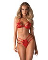 Obsessive – Giftella 2-teiliges Set – Rot