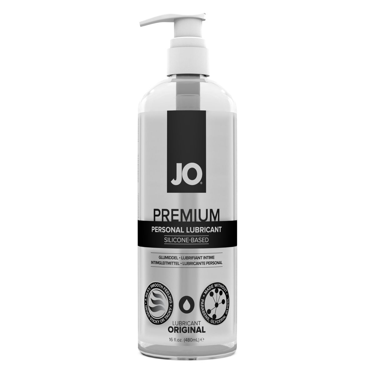 System JO Premium Silikon-Gleitgel – 480 ml – Originalbild 1
