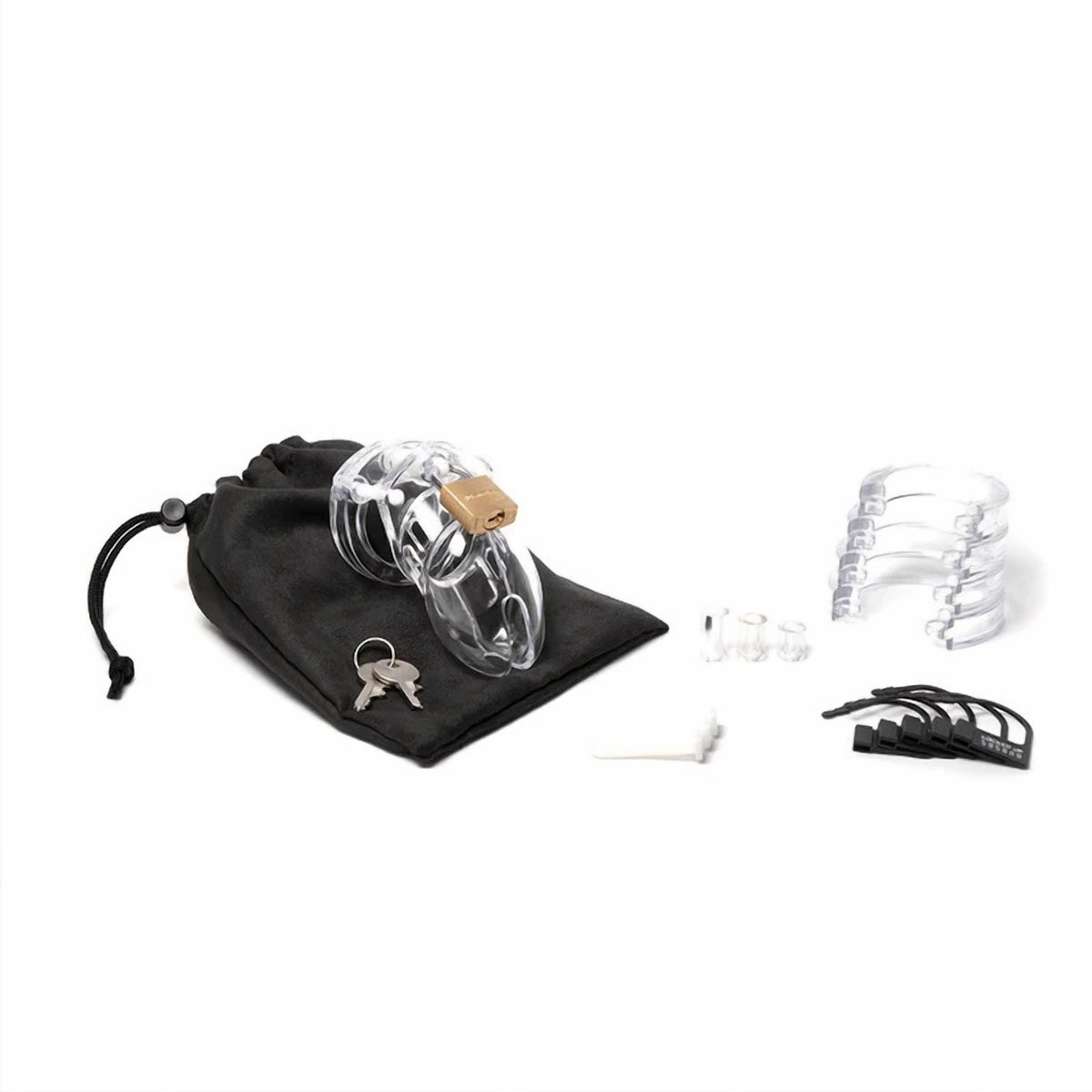 CB-X CB-6000S Chastity Kit – Glow-in-the-Dark – Produktansicht 3