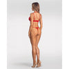 Obsessive Matildea 2-teiliges Ouvert-Set – Rot