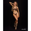 Obsessive Soranna Top & Ouvert-String – Braun