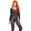 Leg Avenue – Cover Me Bodystocking – Schwarz