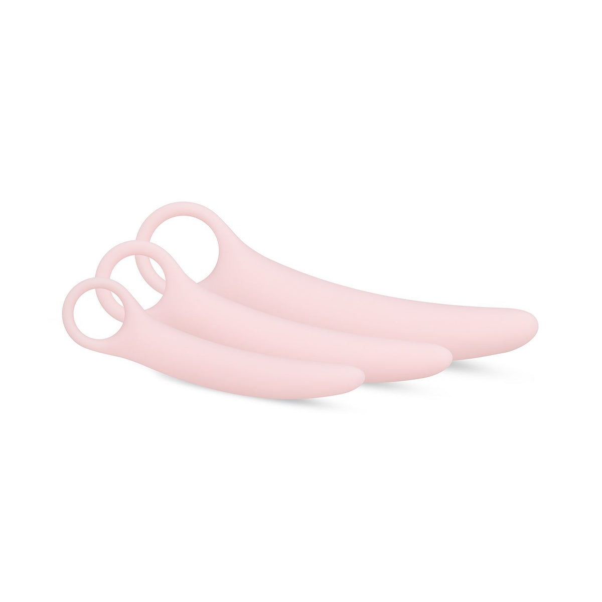 Teazers Dilatoren-Set aus Silikon – 3-teilig, Rosa – Produktansicht 4