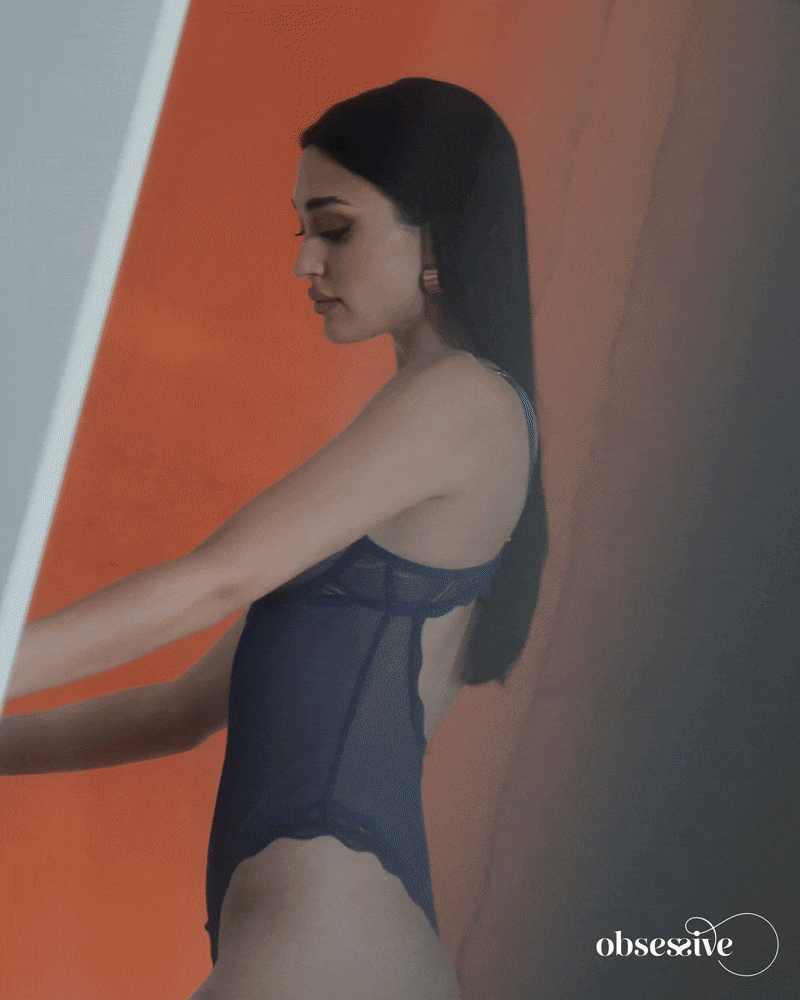 Obsessive Nightly Ouvert-Teddy – Blau
