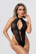 Christine Obsession Ouvert-Body – Schwarz – Originalansicht 1