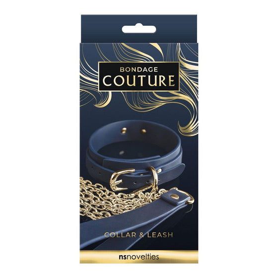Bondage Couture Collar & Leash  by NS Novelties - Mr. und Mrs. Love