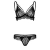 Bra and Crotchless Panty - Mr. und Mrs. Love