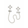 CalExotics - 4-Point Nipple Press with Bells - Mr. und Mrs. Love