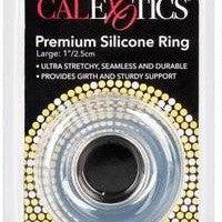 CalExotics - Premium Silicone Ring Large - Mr. und Mrs. Love