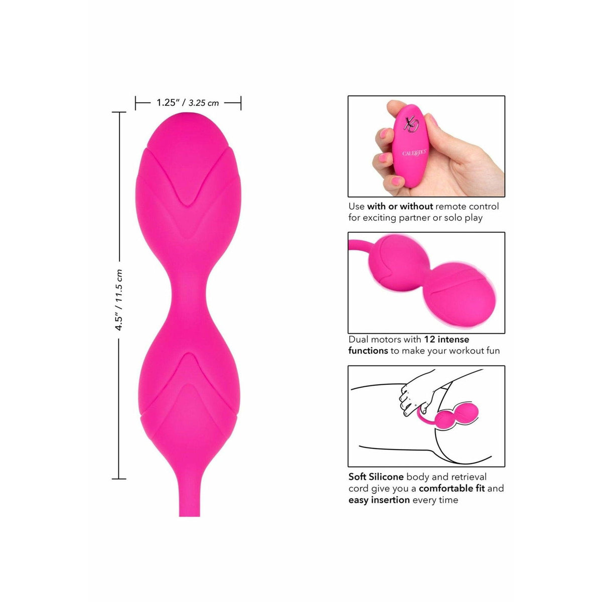 CalExotics - Remote Dual Motor Kegel System – Produktansicht 4