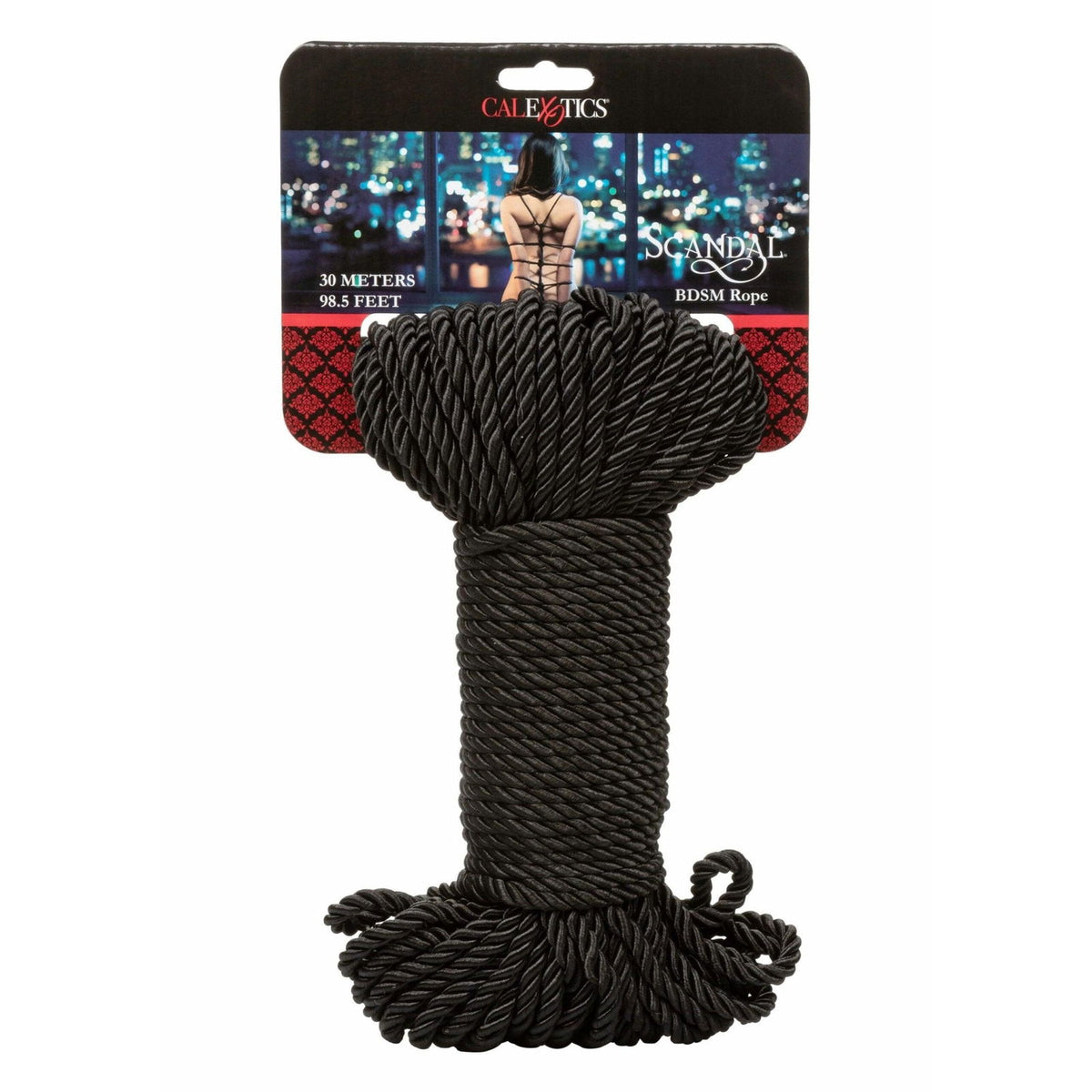 CalExotics Scandal BDSM Rope 30Meter – Red – Produktansicht 2