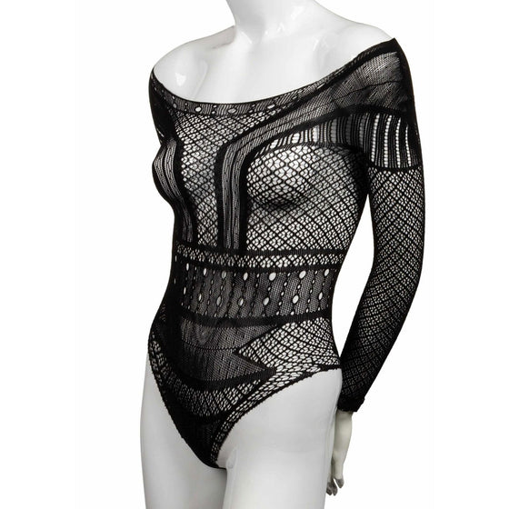 CalExotics - Shoulder Body Suit Plus Size - Mr. und Mrs. Love