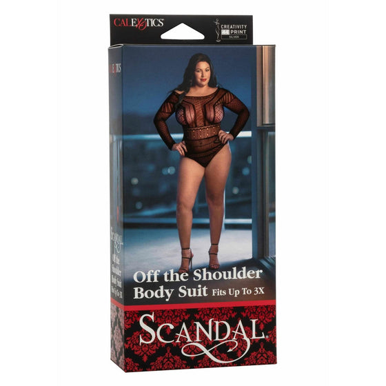 CalExotics - Shoulder Body Suit Plus Size - Mr. und Mrs. Love