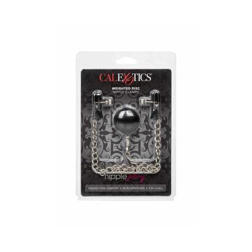 CalExotics - Weighted Disc Nipple Clamps - Mr. und Mrs. Love