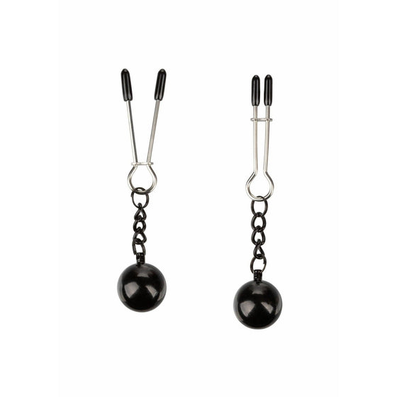 CalExotics - Weighted Tweezer NippleClamps - Mr. und Mrs. Love