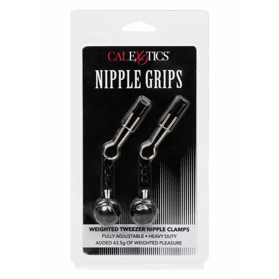 CalExotics - Weighted Tweezer NippleClamps - Mr. und Mrs. Love