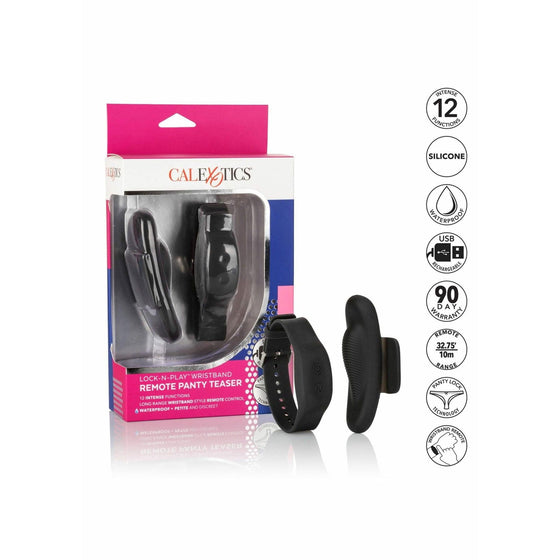 CalExotics - Wristband Remote Panty Teaser - Mr. und Mrs. Love