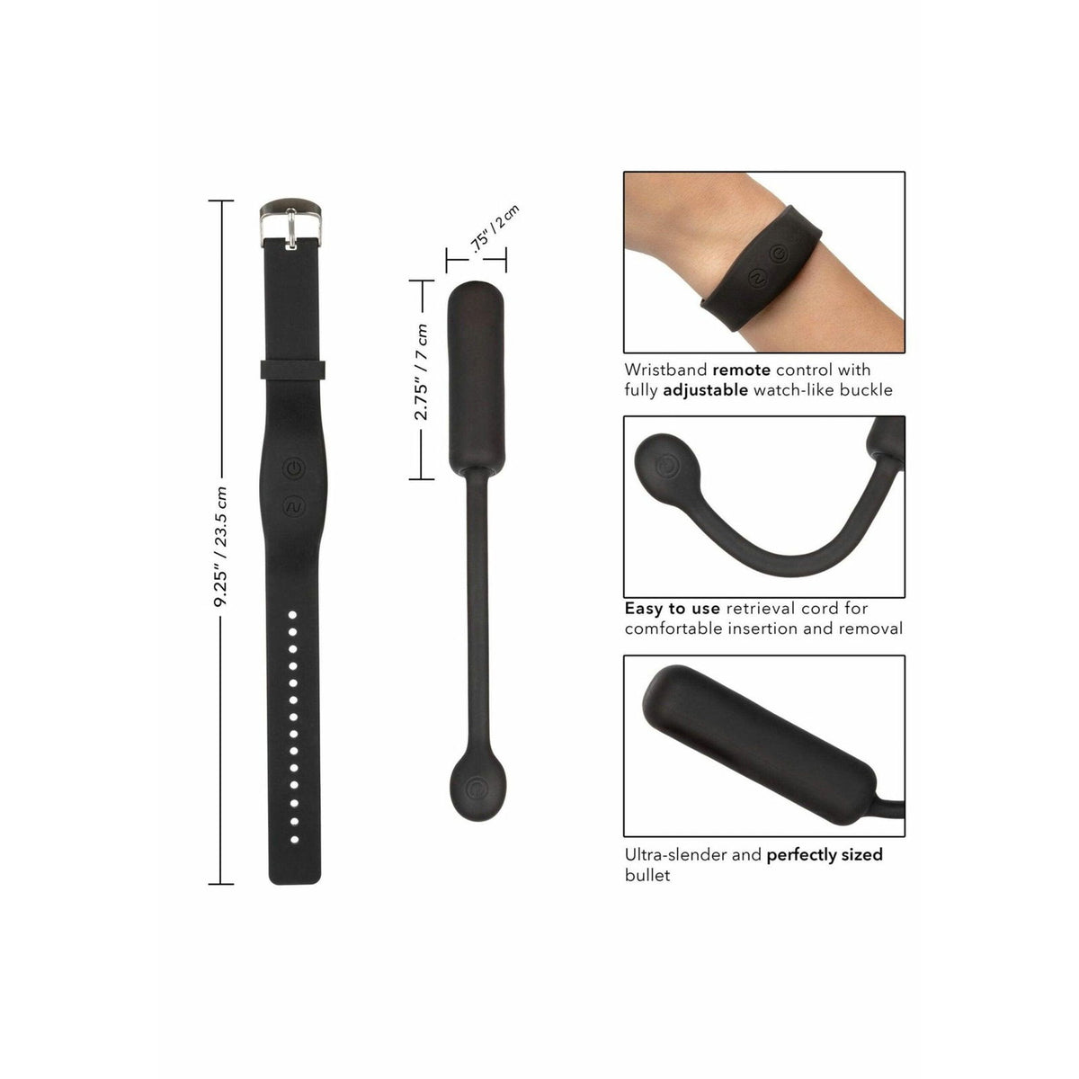 CalExotics - Wristband Remote Petite Bullet – Produktansicht 3
