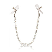  CalExotics Crystal Chain Nipple Clamps - Mr. und Mrs. Love