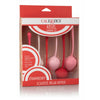 CalExotics Kegel Training Set Strawberry - Mr. und Mrs. Love