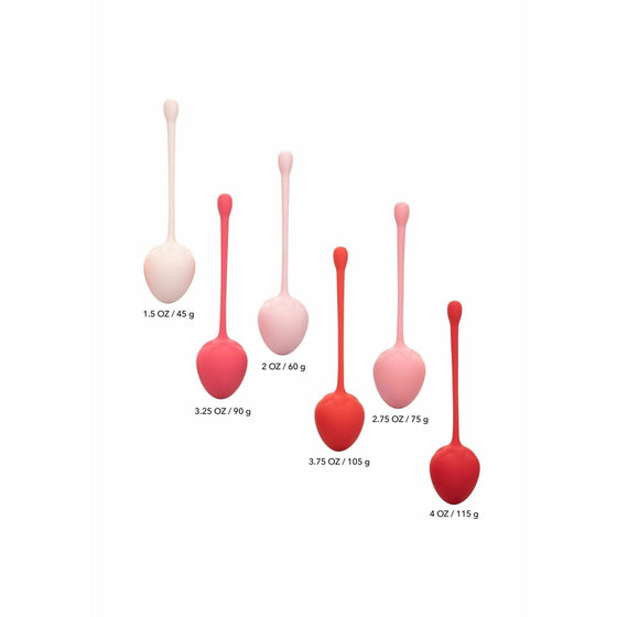 CalExotics Kegel Training Set Strawberry - Mr. und Mrs. Love