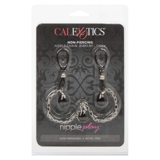 CalExotics Nonpierce Nipple Chain Jewelry - Mr. und Mrs. Love