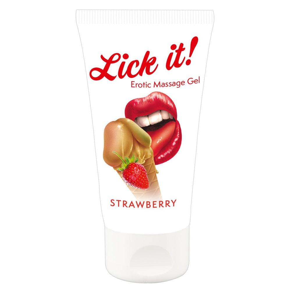 Erotic Massage Gel Strawberry – Produktbild