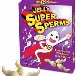 Fruchtgummi Jelly Super Sperms – Produktbild