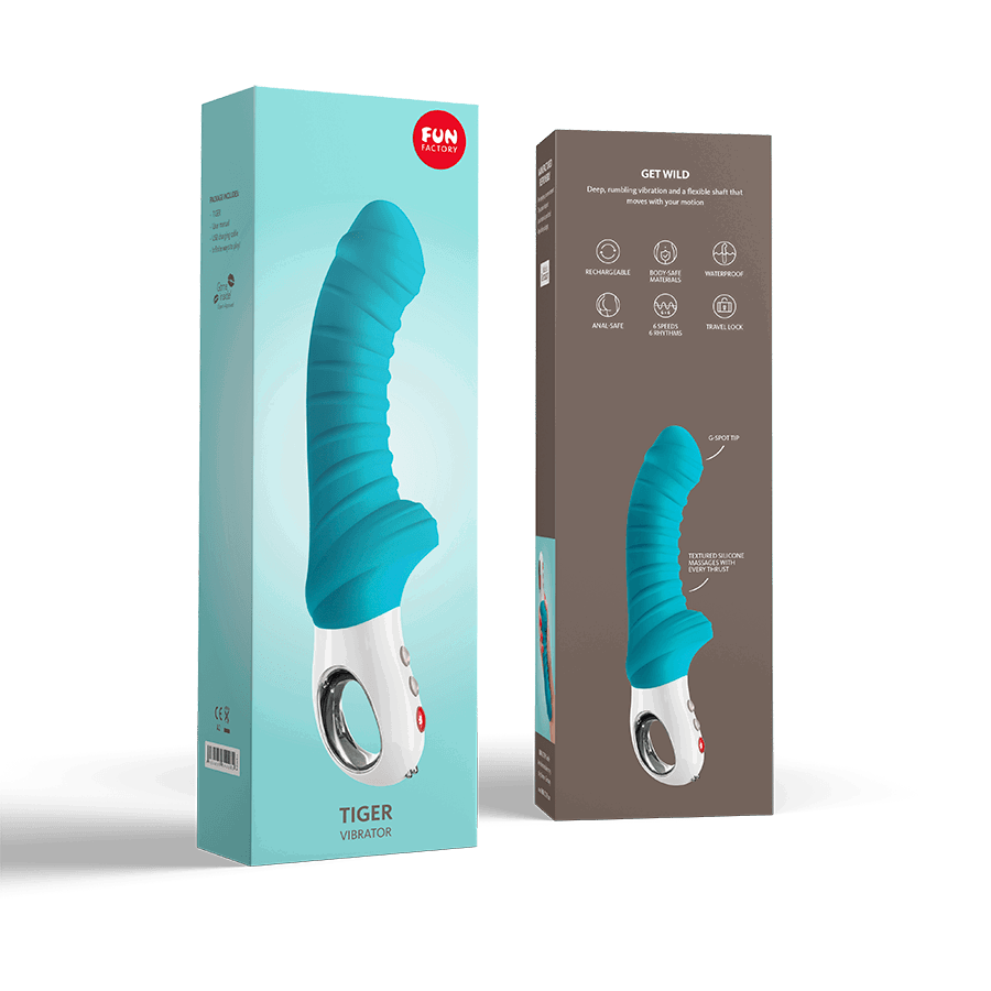Fun Factory TIGER | Anatomisches Massage-System mit Tiefenvibration – Produktansicht 4