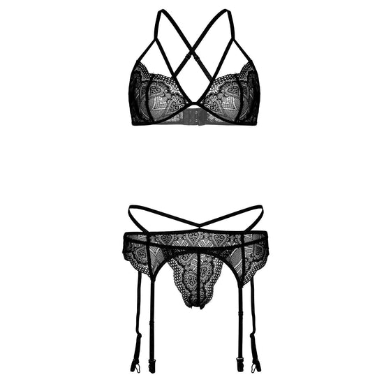 Garter Lingerie Set - Mr. und Mrs. Love