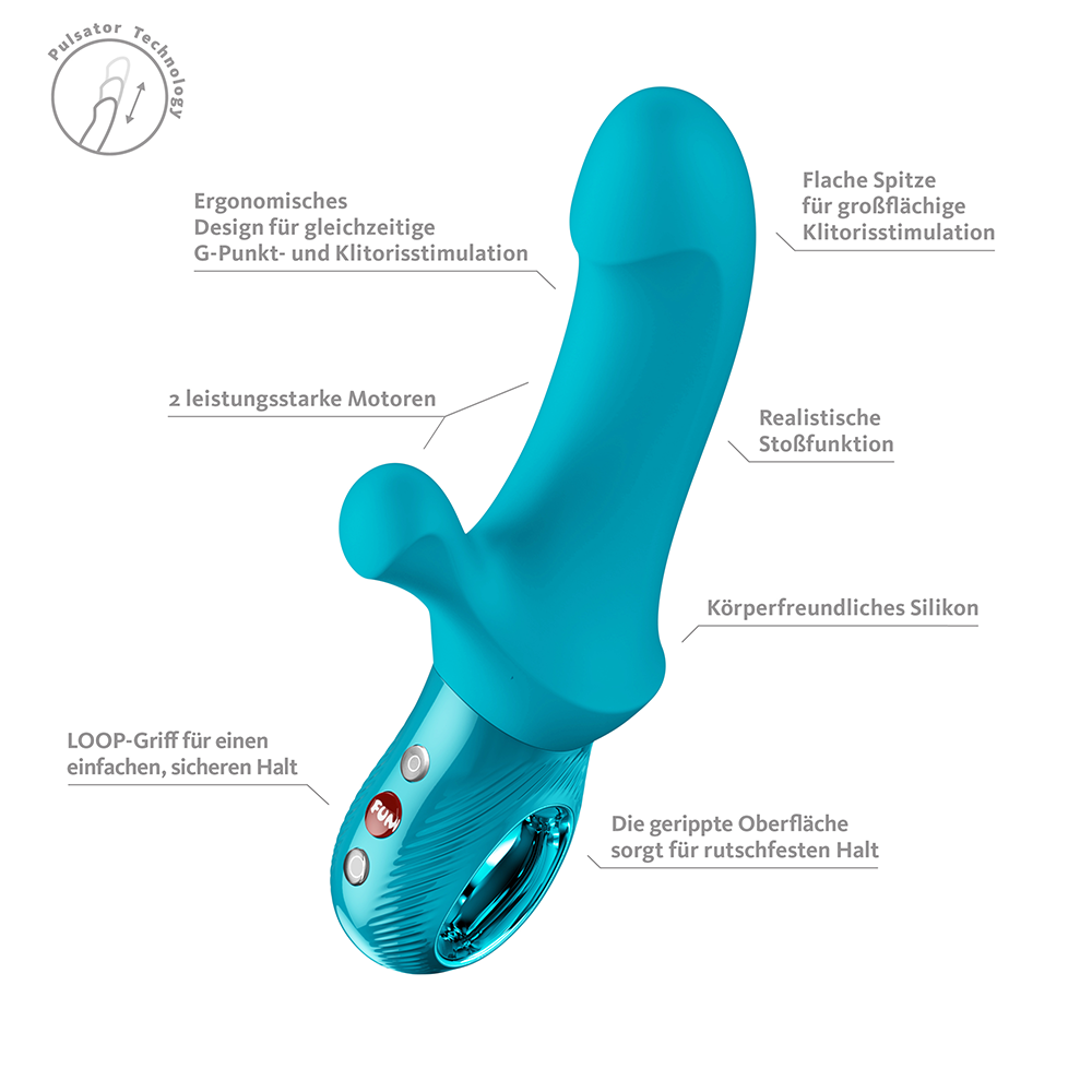 FUN FACTORY BI STRONIC CURVE – Funktionen und Details