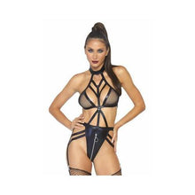  Kink - Cage strap garter Teddy - Mr. und Mrs. Love