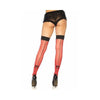 Leg Avenue - Backseam Thigh highs with Bow - Mr. und Mrs. Love