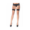 Leg Avenue - Baroque Cuban Heel Stocking - Mr. und Mrs. Love