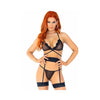 Leg Avenue - Bikini top & string - Mr. und Mrs. Love