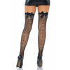 Leg Avenue - Bow Backseam Thigh Highs - Mr. und Mrs. Love